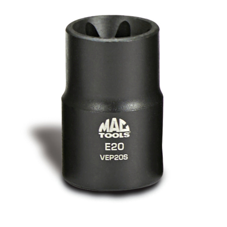 1/2" Drive Impact Inverted Star Socket E20 VEP20S Mac Tools