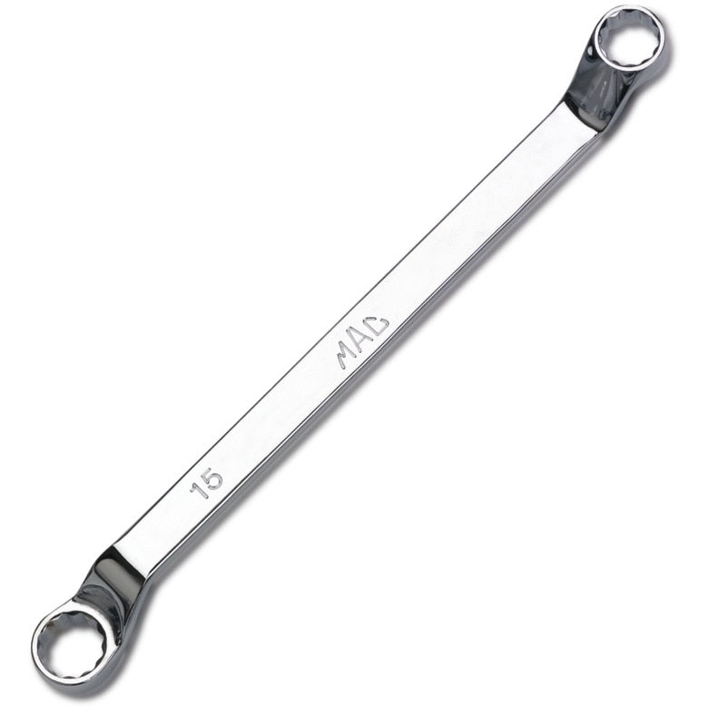 Wright Tool 51315MM 13mm x 15mm Metric Standard Double Offset Box End Wrench 12-Point