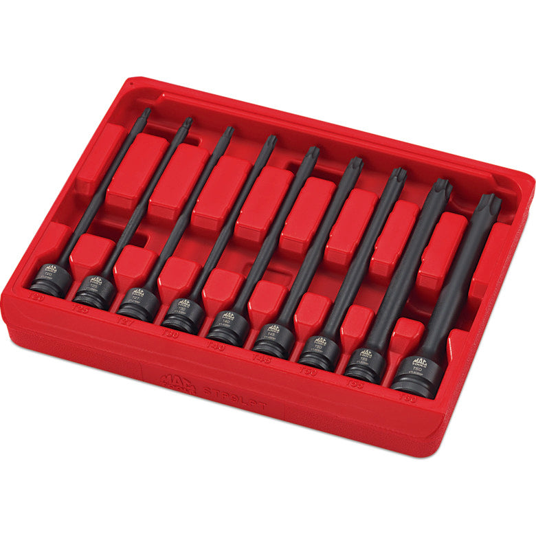 9-PC. Long Impact Star Driver Set