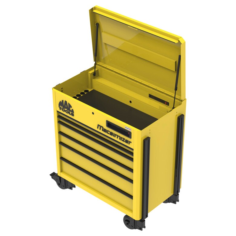 6-Drawer Macsimizer® High-Mileage Utility Cart - Sunburst Yellow 